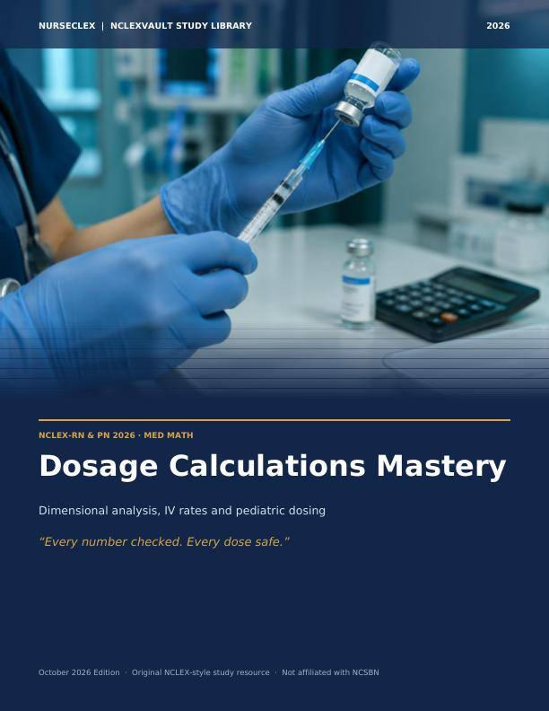 Dosage Calculations - Cover